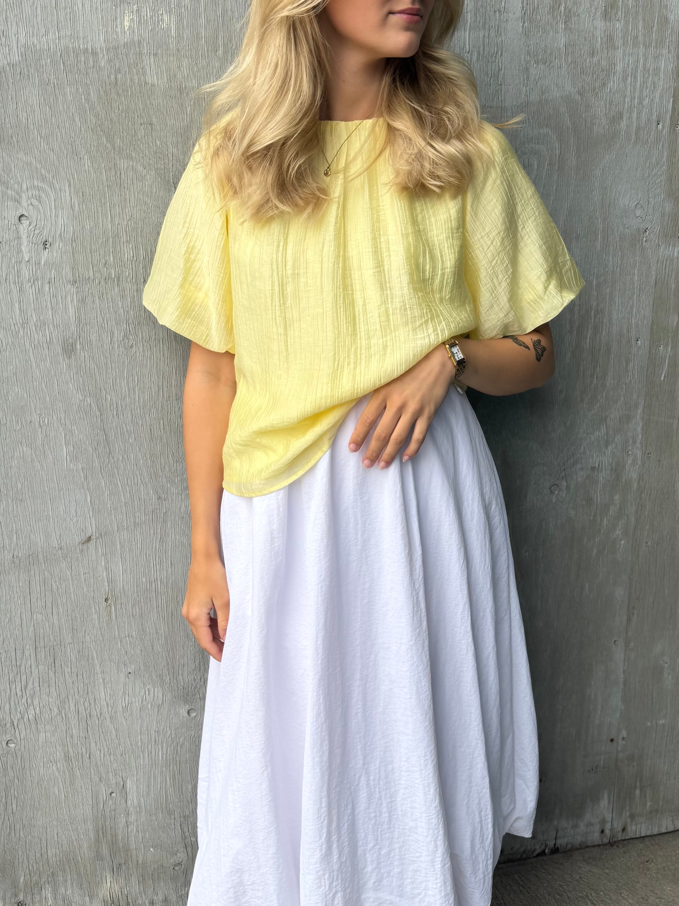 VIEMMY Top - Pale Banana